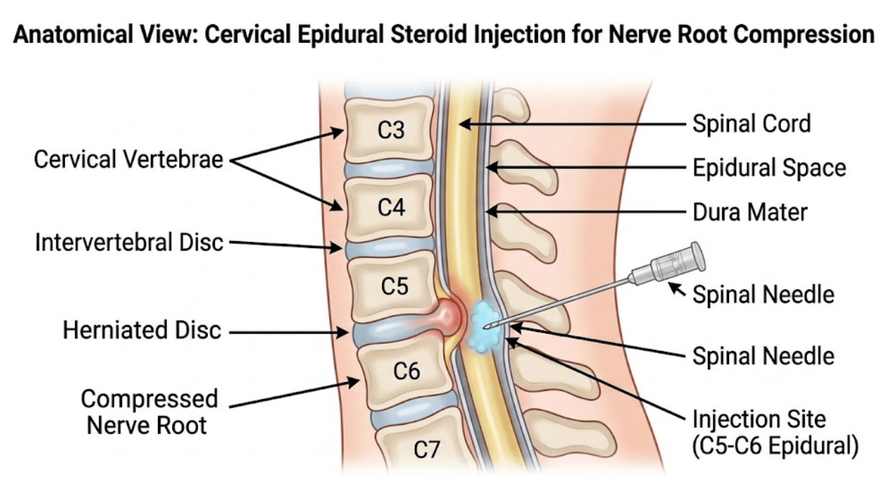 HOW Cervical Epidural Steroid Injection Relieve Neck and Arm Pain