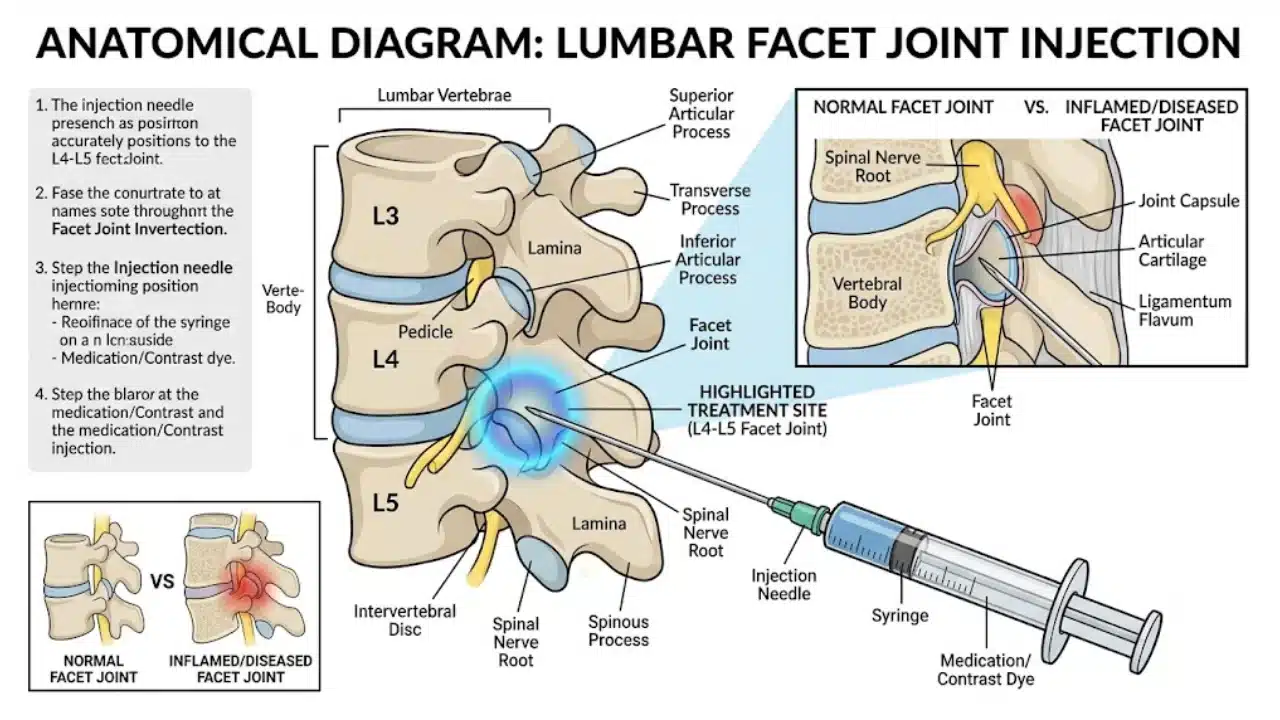 What Is a Facet Block? How It Diagnoses Back Pain 1 How Does a Facet Block Work