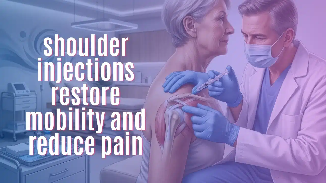 shoulder injections restore mobility and reduce pain