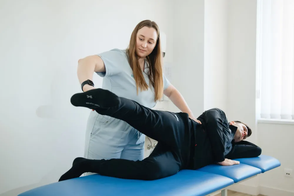 Patient resting comfortably after a pain management procedure at a Texas clinic